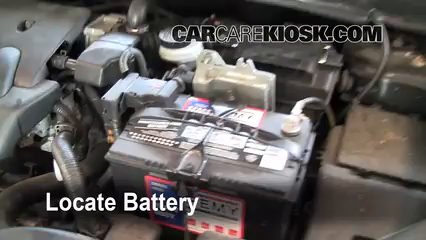 2008 Nissan Sentra S 2.0L 4 Cyl. Battery Replace